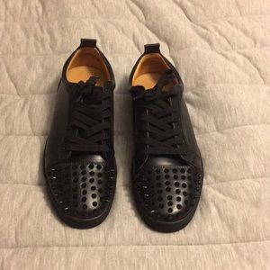 Christian louboutin black lows